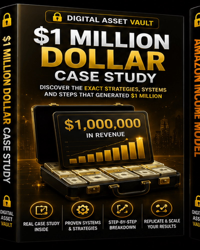 1 Million Dollar Case Study module in the Digital Asset Vault