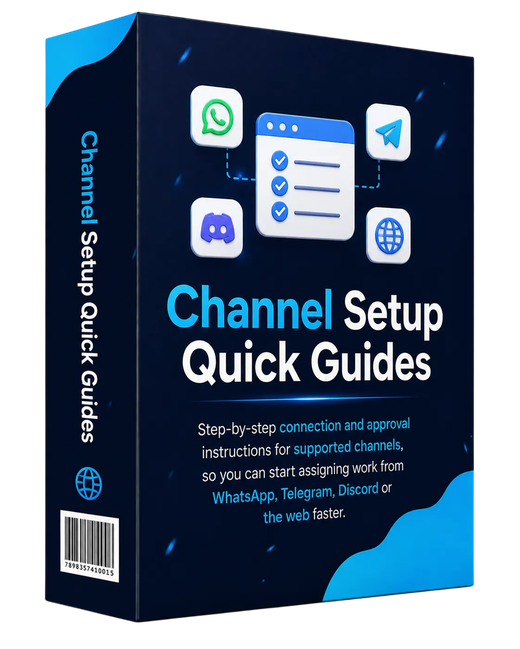 Channel Setup Quick Guides bonus