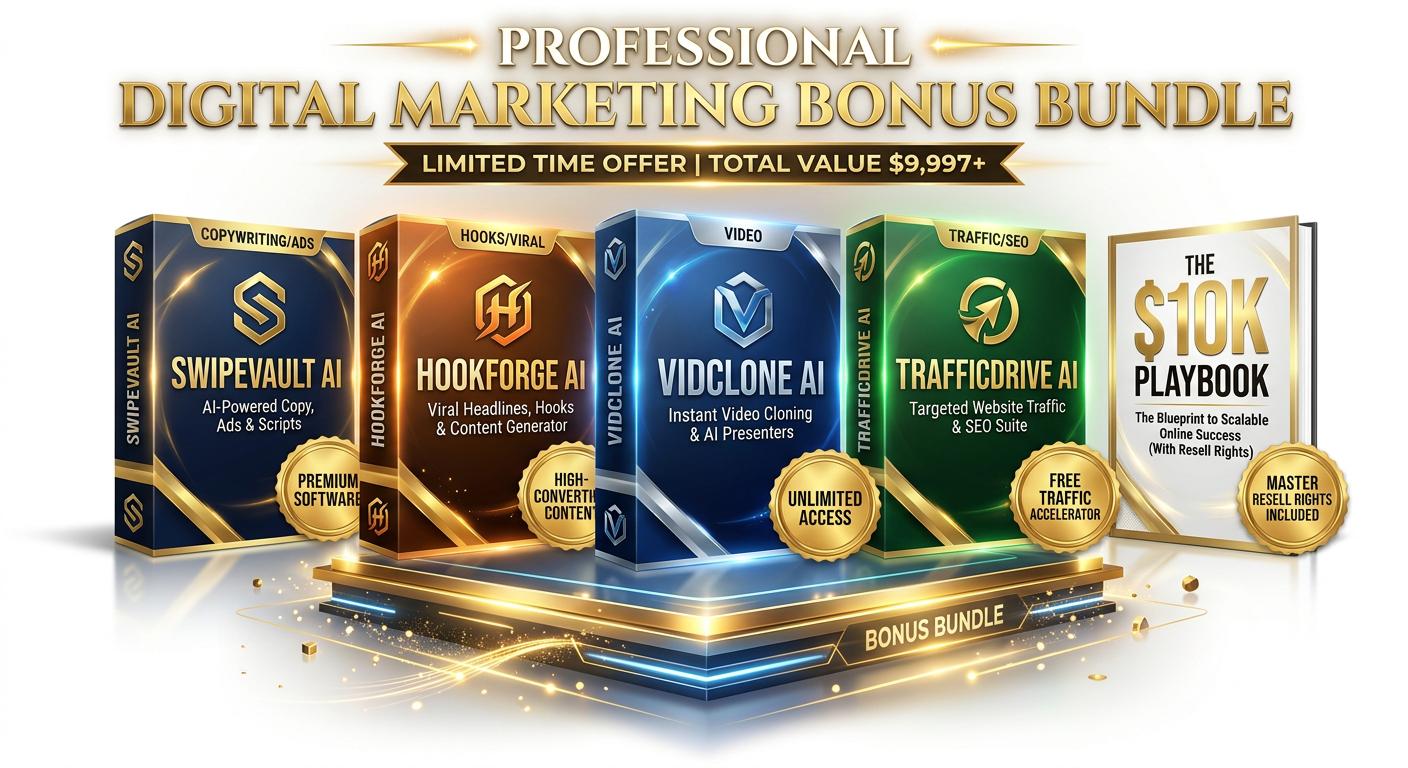 Exclusive Bonus Bundle Package Graphic