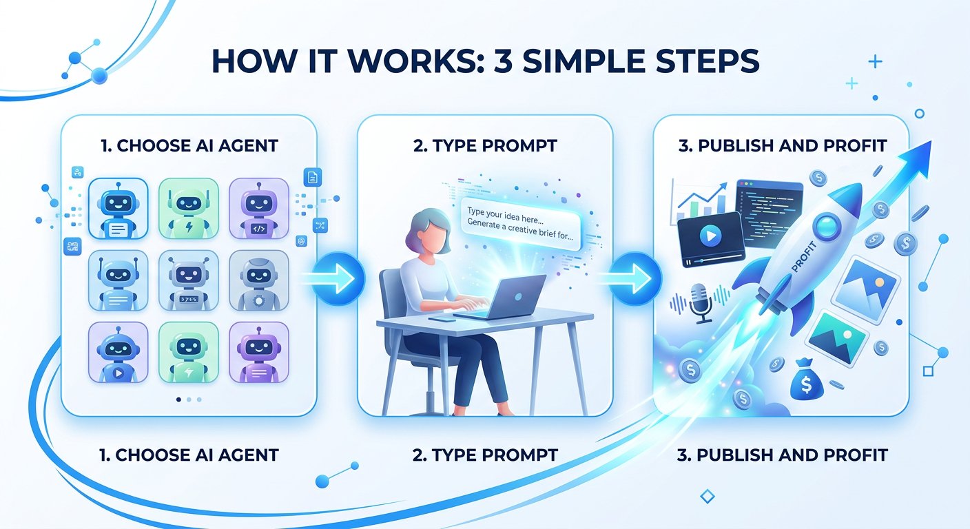 How OpenAI Studio works - 3 simple steps