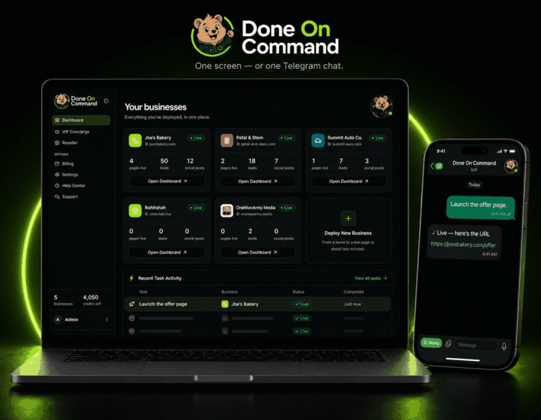 Done On Command review