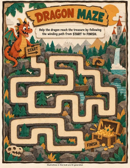 Maze activity page