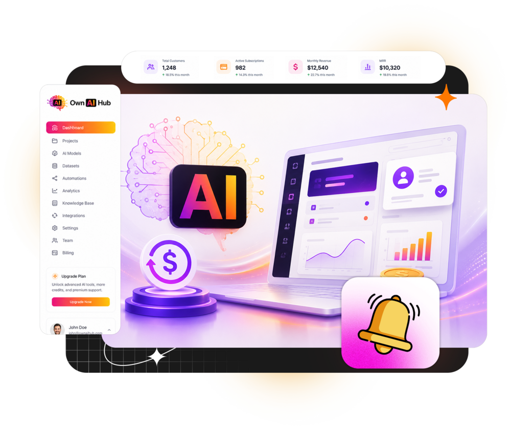 OwnAI Hub member dashboard