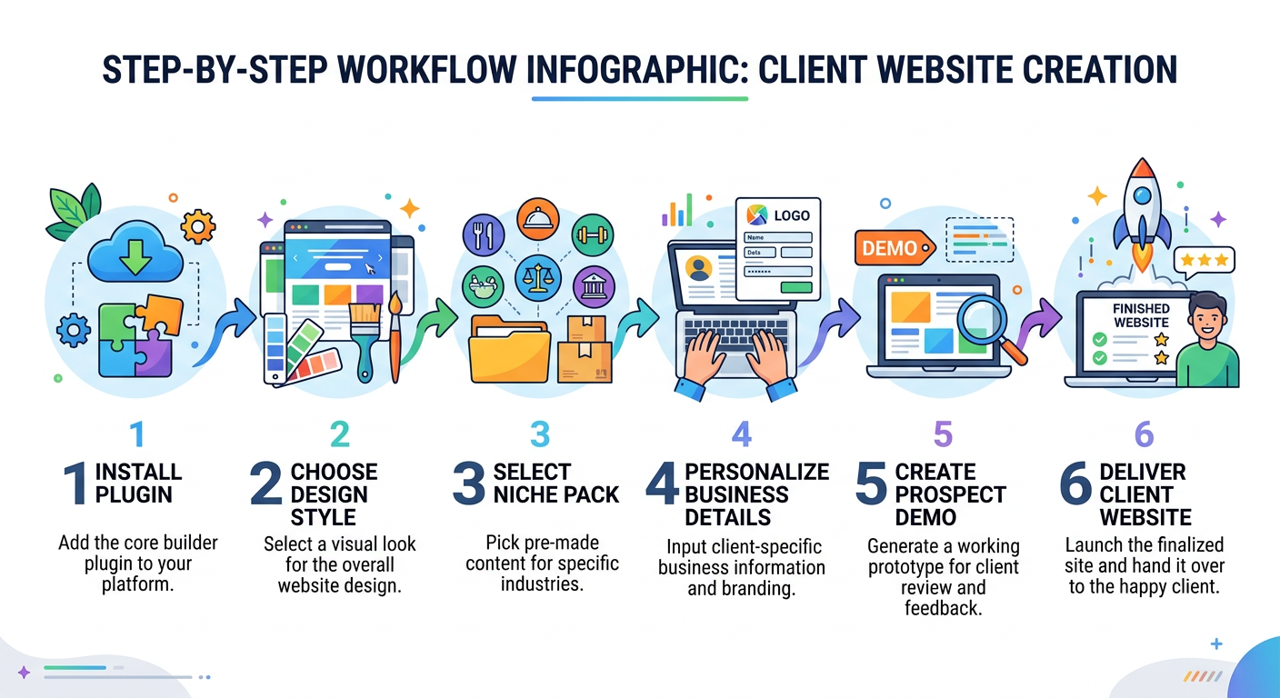How Restaurant Agency Studio Works Steps