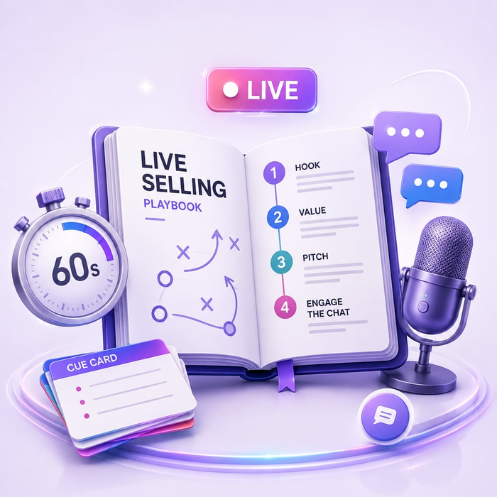 LiveStreamingSalesAgentsAI bonus 1 live selling playbook