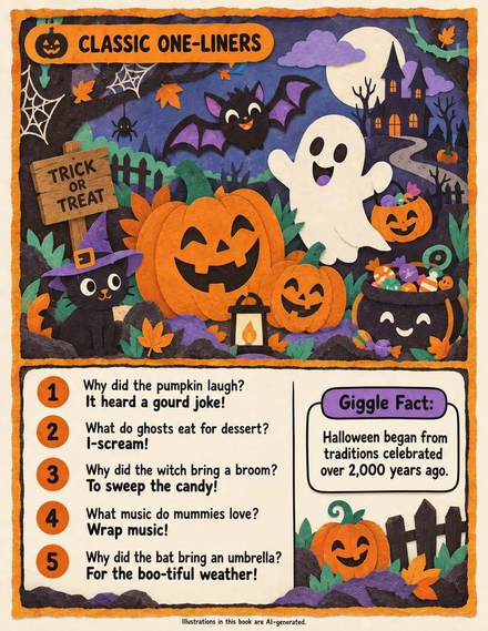Halloween joke page