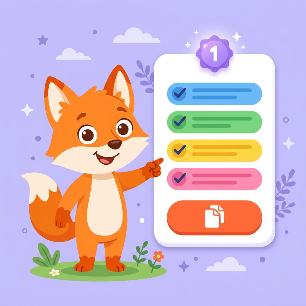 Step 1: choose a cartoon niche and copy a ready-made prompt
