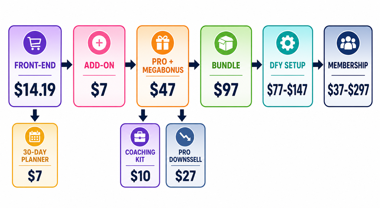 The Consistency Code PLR funnel