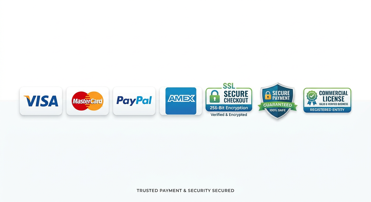 Secure Payment Trust Badges