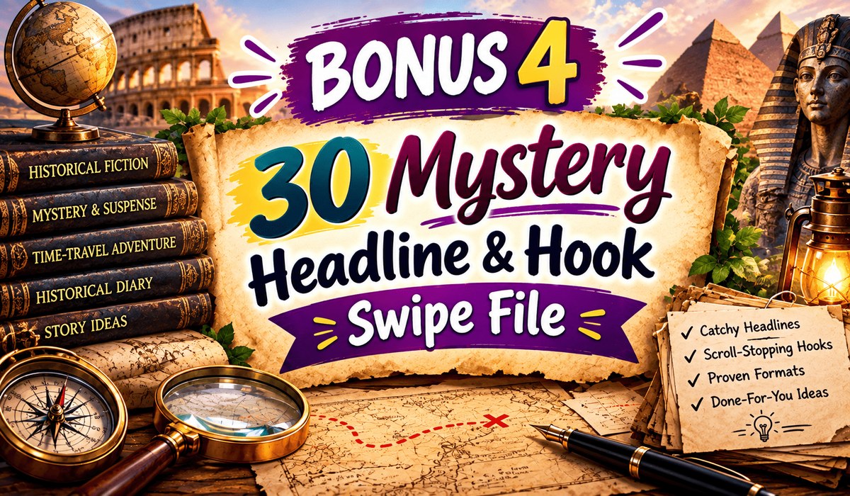 Bonus 4 - 30 mystery headline and hook swipe file