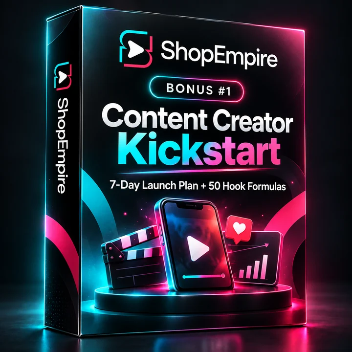 bonus content creator kickstart