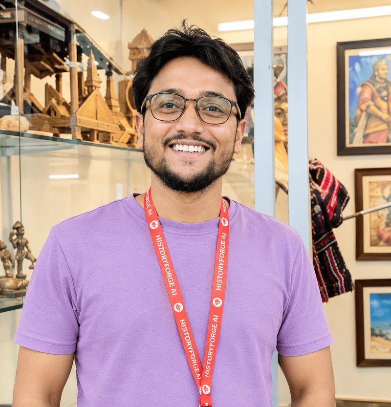 Pintu Bachhar, creator of Ancient Mysteries AI