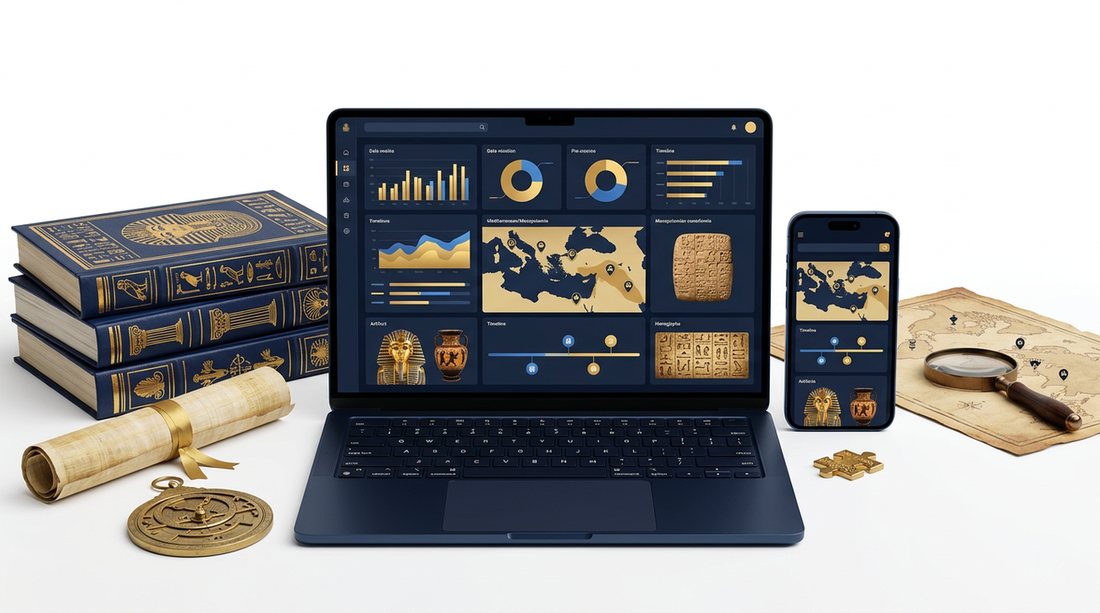 Ancient Mysteries AI on desktop and mobile