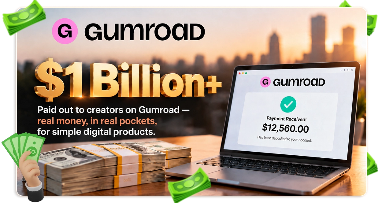 Gumroad Engine results