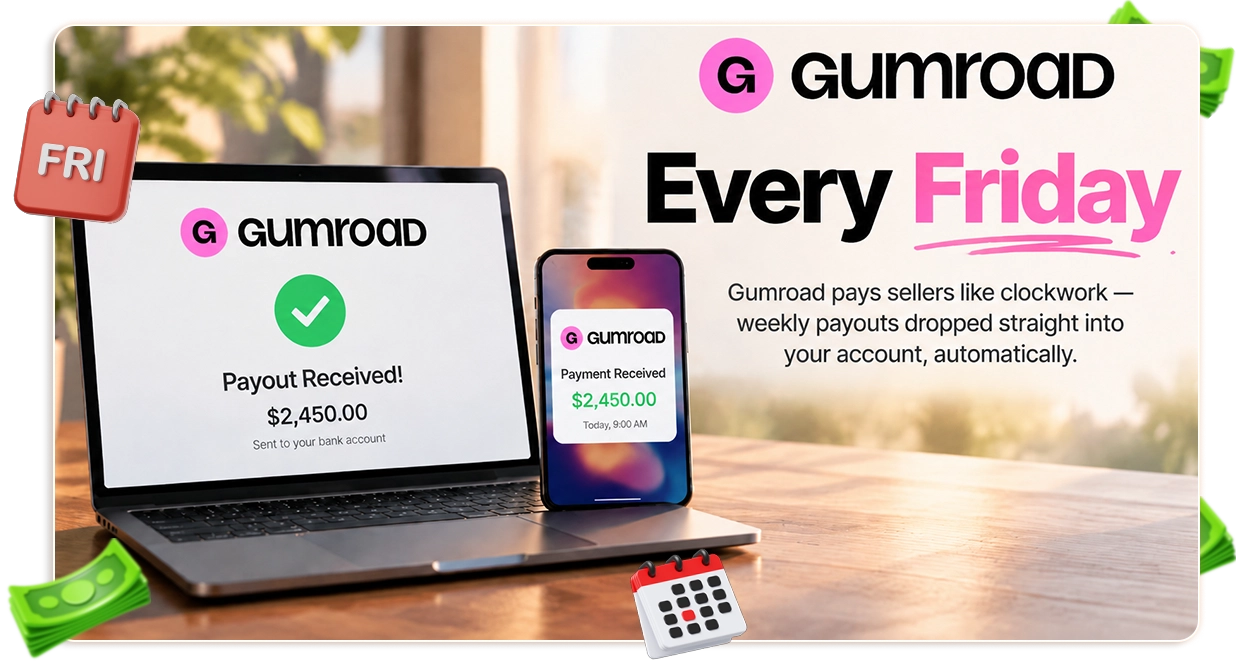 Gumroad Engine results